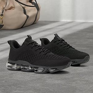 Кроссовки мужские Zapatos Air Cushion для бега, модные, повседневные, дышащие, для ходьбы, тенниса, спортзала, атлетические synthetic.ua - Фото 1