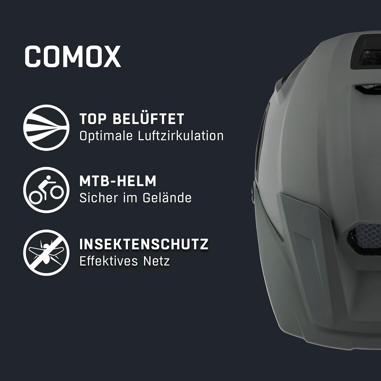 Шлем велосипедный ALPINA COMOX регулируемый, фото №2