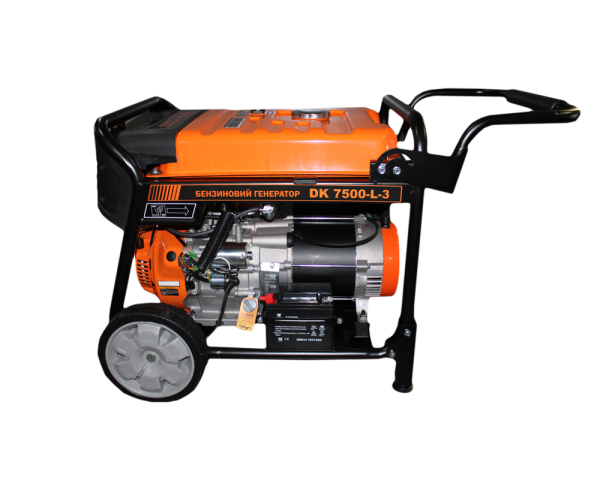 Генераторна установка DK7500-L-3 7,5кВт(макс)/7,0кВт(ном), 380V бенз АВР вбудовано, фото №5