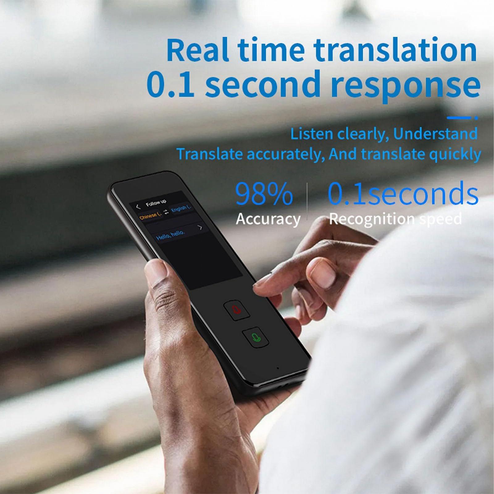 Пристрій голосового перекладу, 138 мов онлайн переклад, миттєвий двосторонній, фото №3 Пристрій голосового перекладу, 138 мов онлайн переклад, миттєвий двосторонній, фото №3