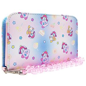 Кошелек Pink Dream Kirby Parasol Waddle Dee Dreamland Карман для монет и держатель для карт Розовый, розовый, Стандартный размер, Повседневный - Фото 1