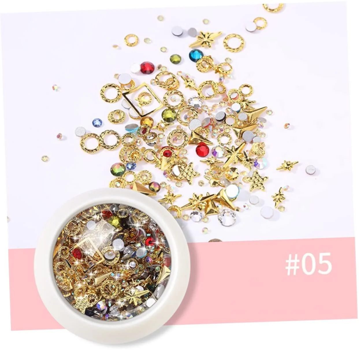 Healvian 18 наборів, металеві прикраси, фото №4 Healvian 18 наборів, металеві прикраси, фото №4