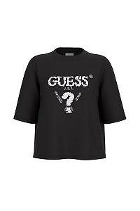 Футболка GUESS Eco Aurélie Boxy Tee, Jet Black - Фото 1