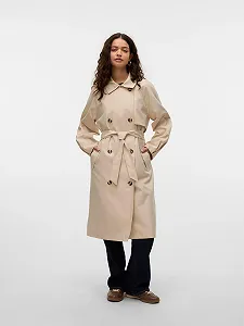 Тренч VERO MODA Vmdoreenssoft coat Женский synthetic.ua - Фото 1