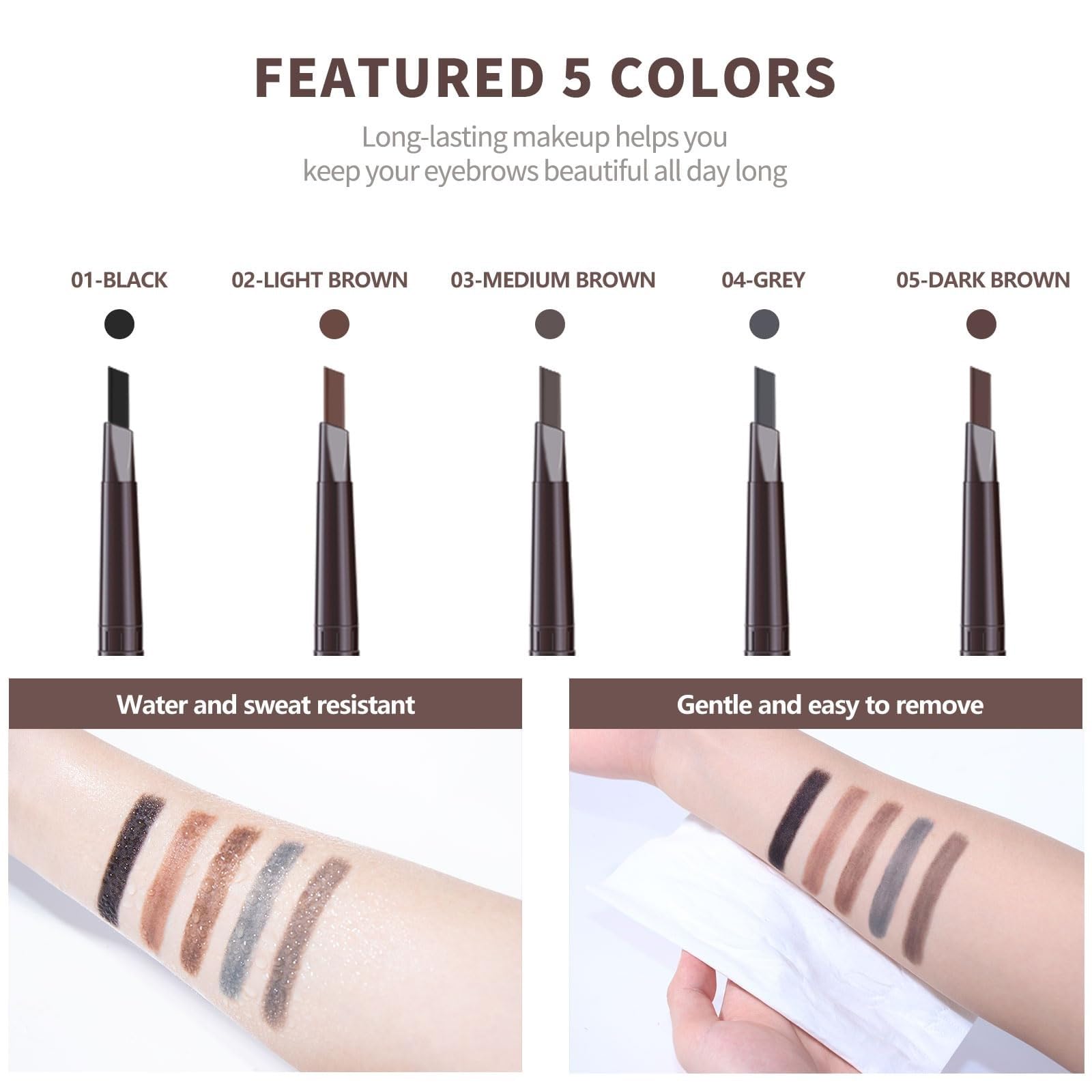 Олівець Beinwellsalbe Trauma Трикутний наконечник Натуральний Для брів Двоголовий A, фото №5 Олівець Beinwellsalbe Trauma Трикутний наконечник Натуральний Для брів Двоголовий A, фото №5