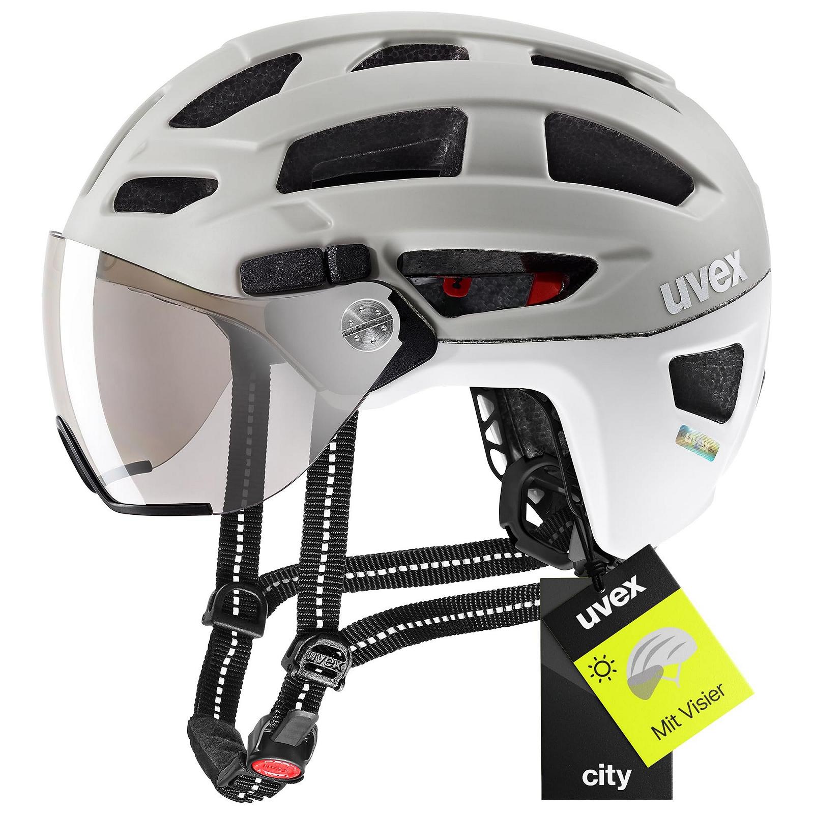 Шлем Uvex Finale Visor с LED-подсветкой, фото №1
