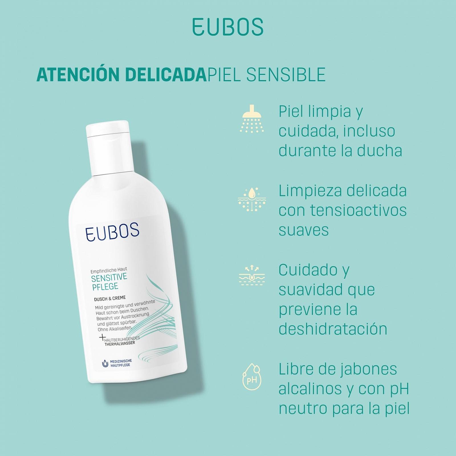 Гель для душа Eubos Sensitive Shower & Cream 200 мл, фото №3
