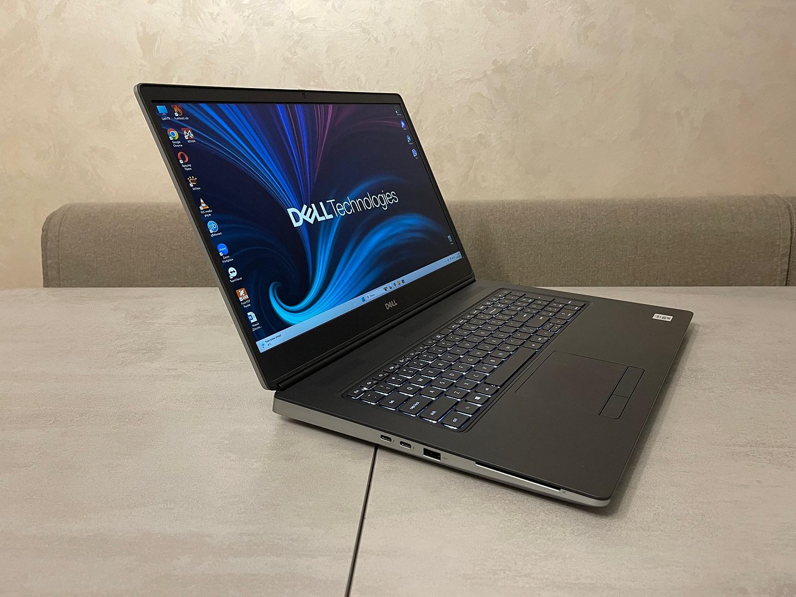 Мобільна робоча станція Dell Precision 7750, 17,3" FHD IPS, i7-10875H, 64GB, 1TB SSD, Nvidia Quadro RTX 4000 8GB, фото №5 Мобільна робоча станція Dell Precision 7750, 17,3" FHD IPS, i7-10875H, 64GB, 1TB SSD, Nvidia Quadro RTX 4000 8GB, фото №5