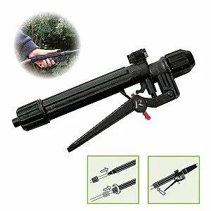 Рукоятка распылителя RIBILAND prpps Grip Lance 22 x 2 x 7.5 см черная synthetic.ua - Фото 1