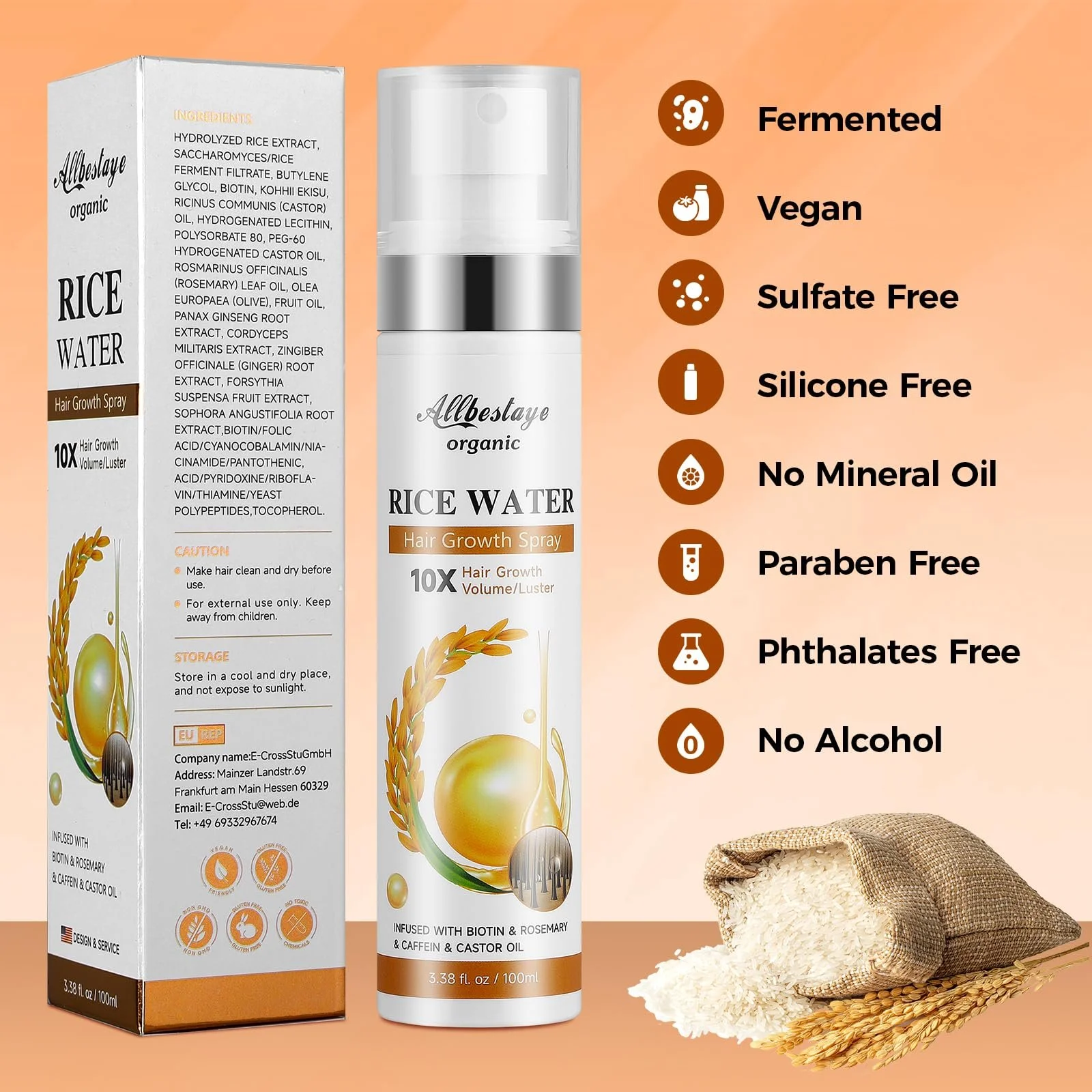 Сироватка для росту волосся Rosemary Oil, для прискорення росту волосся, фото №7 Сироватка для росту волосся Rosemary Oil, для прискорення росту волосся, фото №7