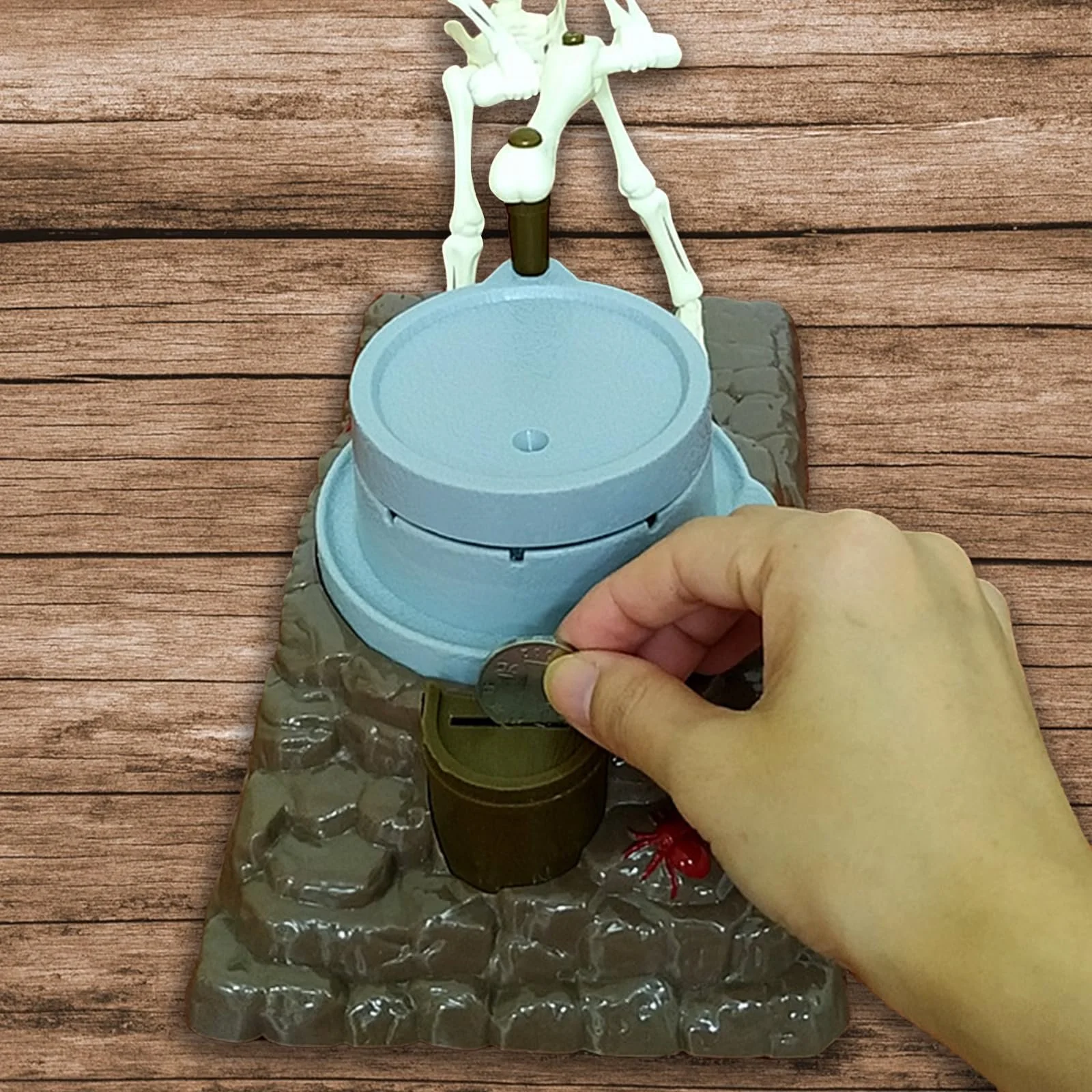 Скарбничка Скелет-привид Хелловін 1 шт., фото №7