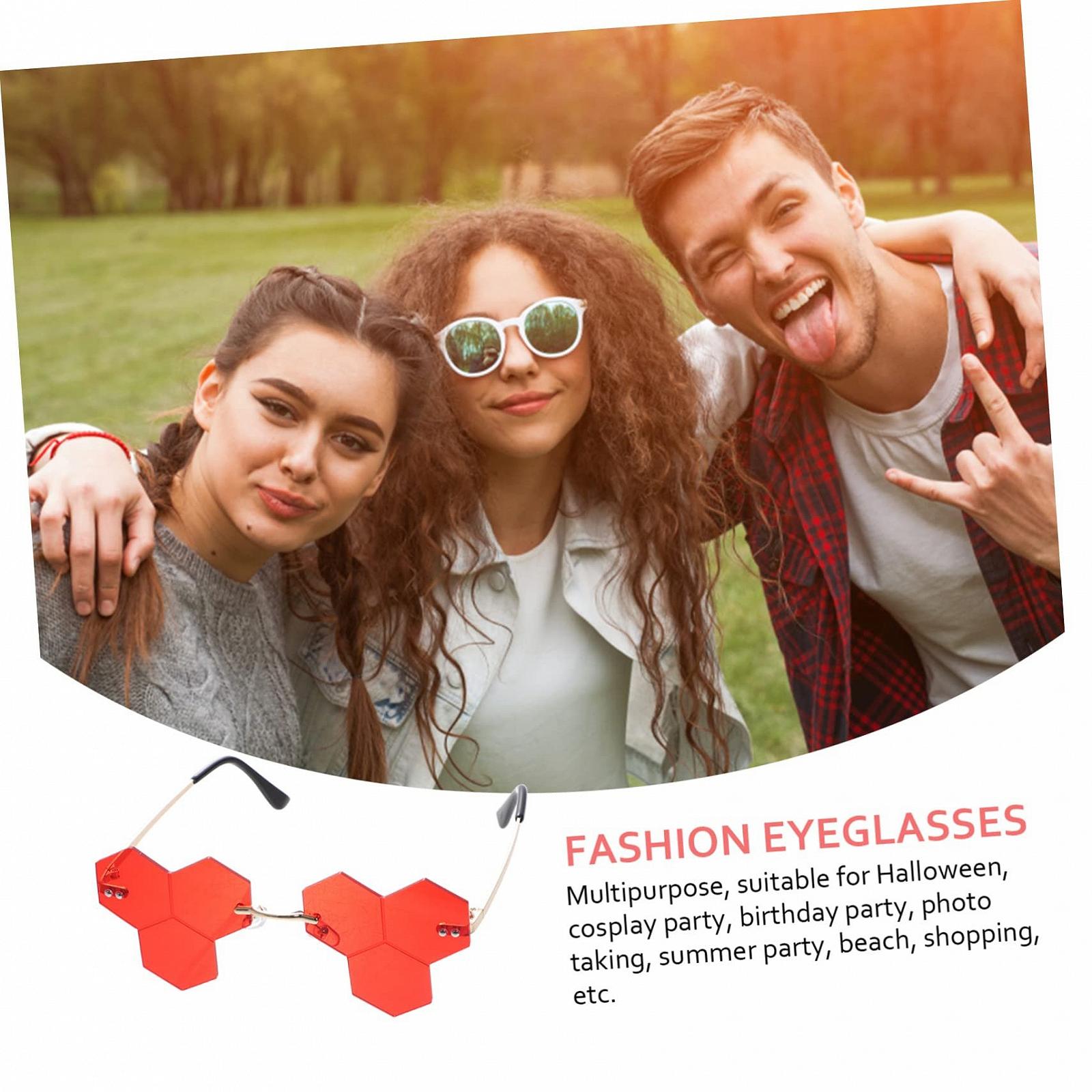 Солнцезащитные Очки WRITWAA Готические Рейв Тренд Ретро Вечеринка, фото №6