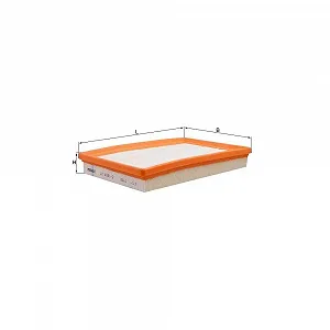 Повітряний фільтр KNECHT LX 4031/2 для MERCEDES-BENZ - Фото 1