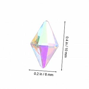 Кришталь для нігтів Healeved Блискучий Упаковка 100 шт synthetic.ua - Фото 1