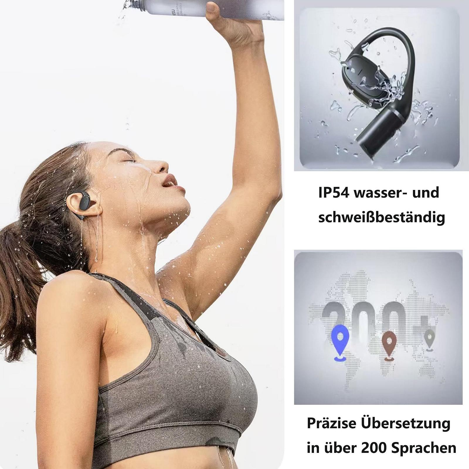 Наушники-переводчики AI, в реальном времени, Bluetooth, фото №6