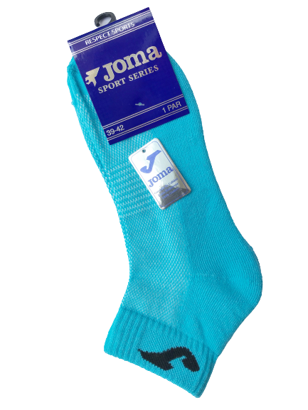 Носки Joma ANKLE Бирюзовый 39-42, фото №1