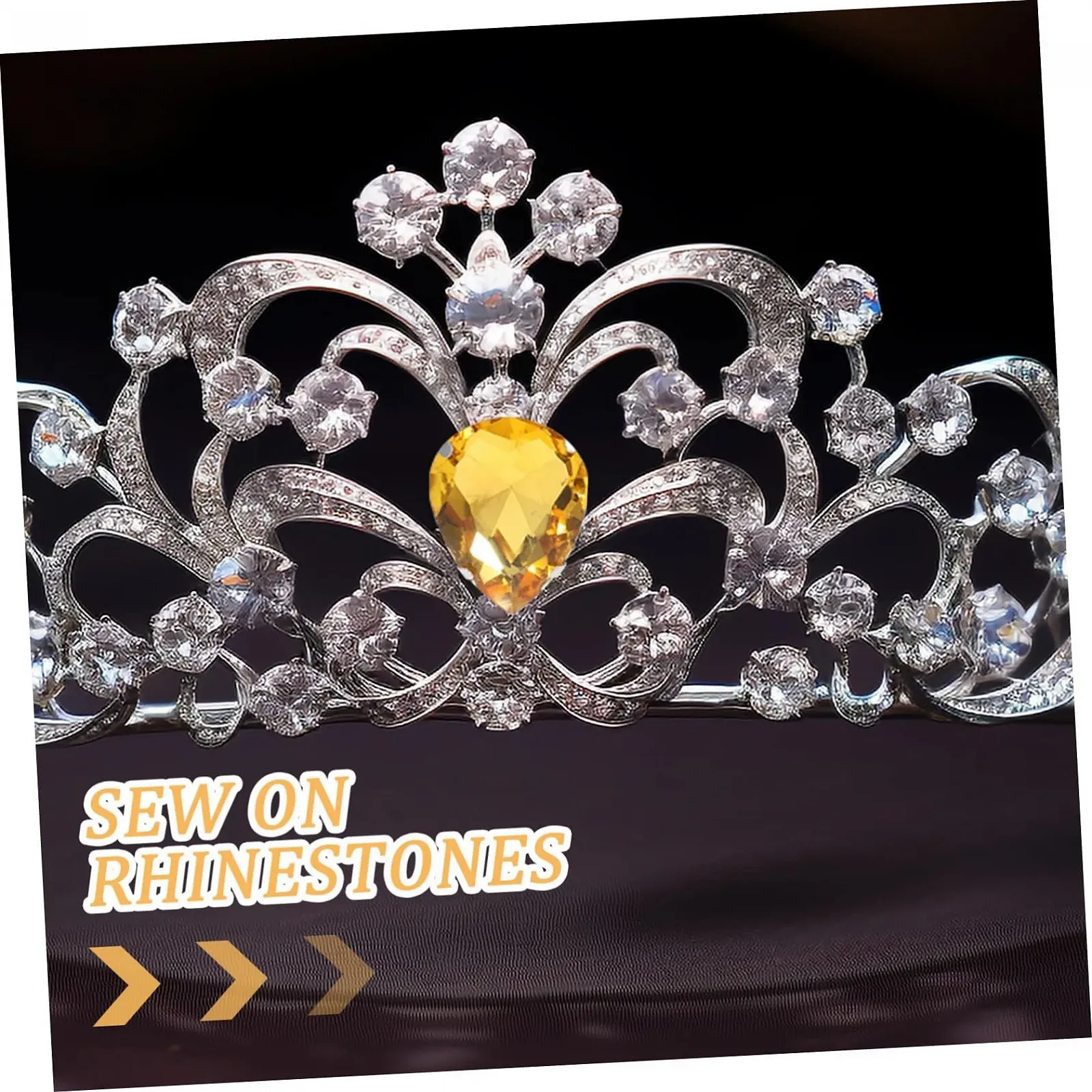 Стрази пришивні 1tasche Матові декоративні кристали для одягу та аксесуарів, фото №6