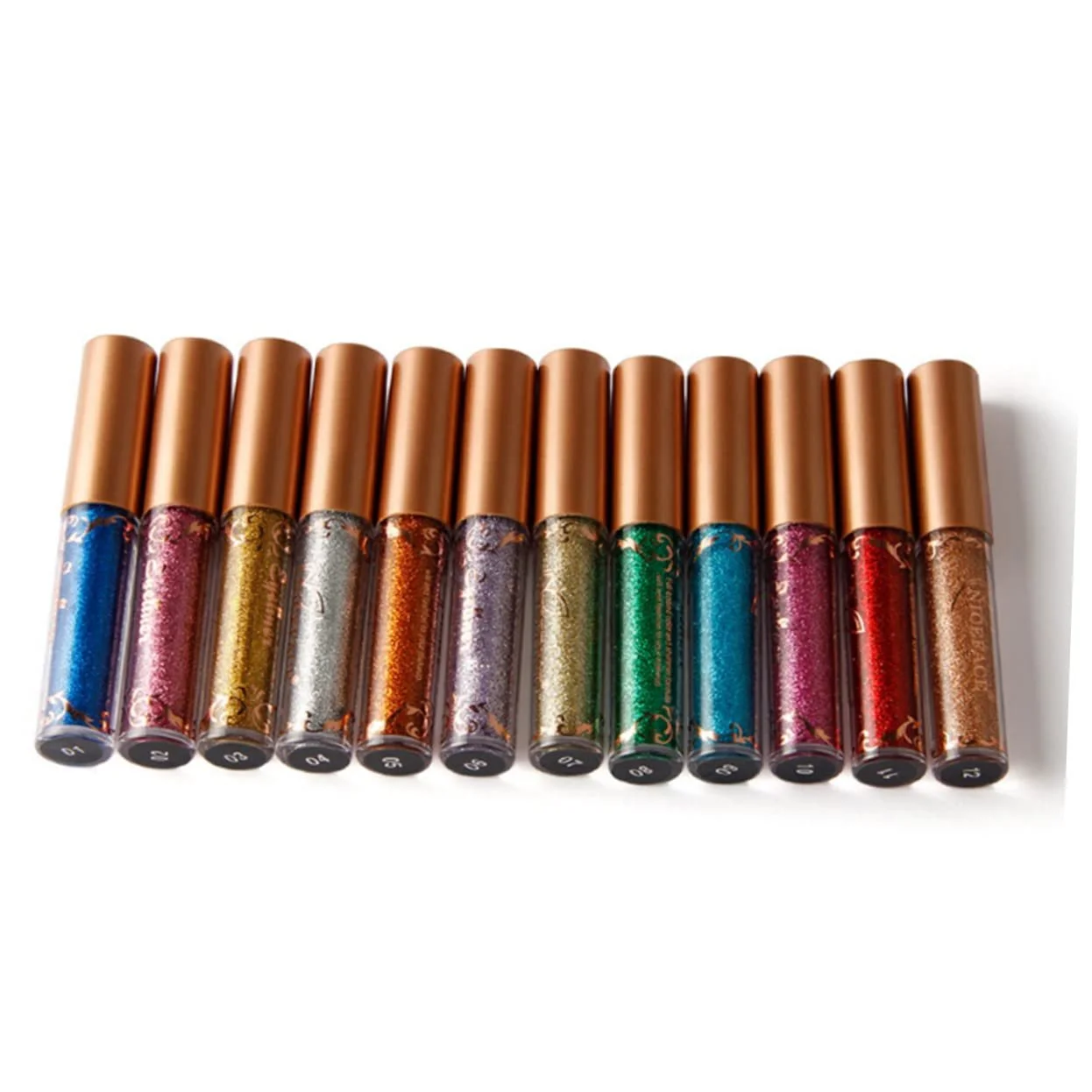 Рідка Eyeliner FRCOLOR 3St Блискучий Для очей Різнокольоровий, фото №3