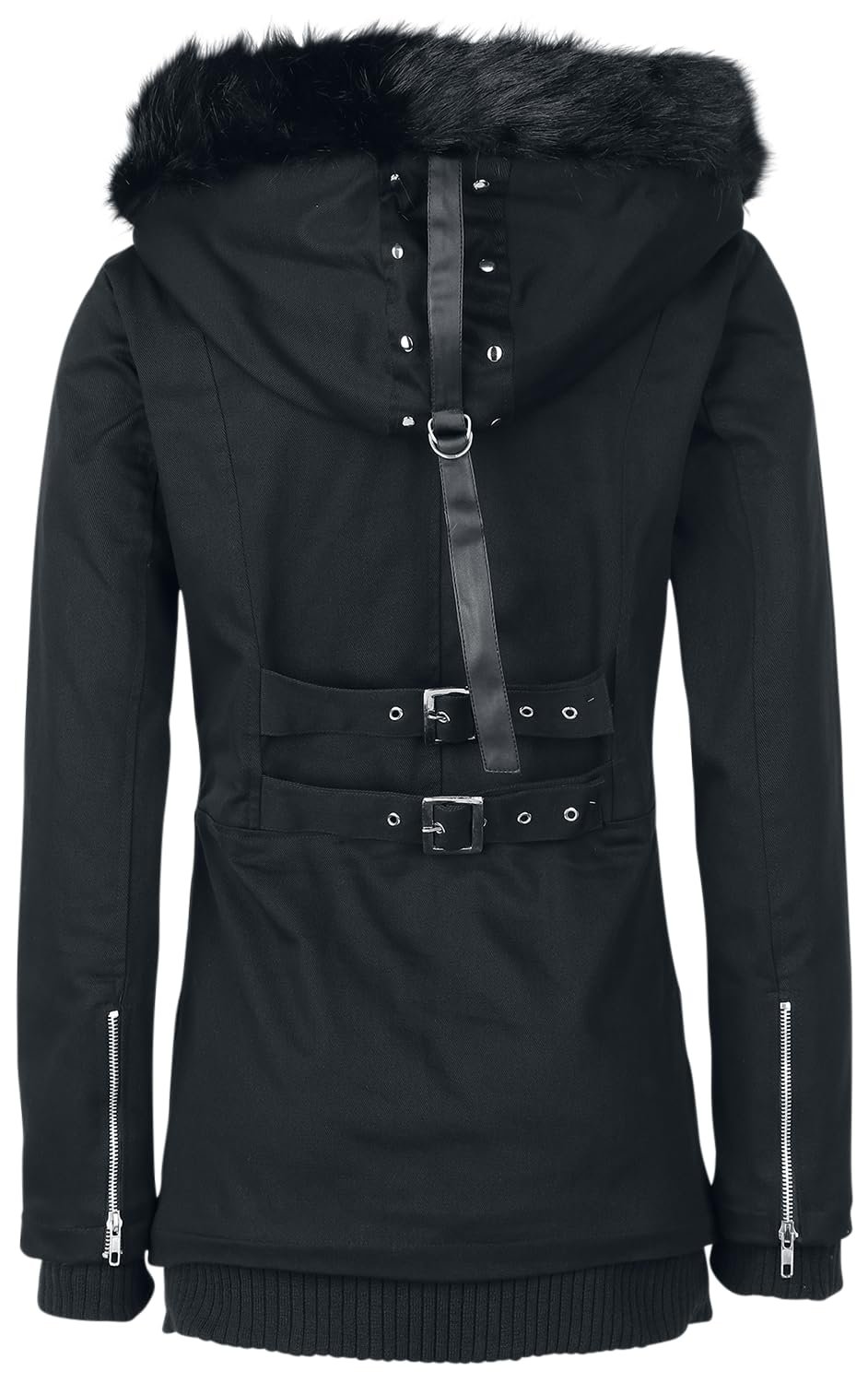 Переходная куртка Heartless Sara Женская Черный Готик Индастриал Рок, фото №2 Переходная куртка Heartless Sara Женская Черный Готик Индастриал Рок, фото №2