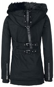 Переходная куртка Heartless Sara Женская Черный Готик Индастриал Рок synthetic.ua - Фото 1