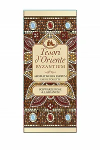 Туалетна вода Tesori d'Oriente Byzantium 100 мл Aromatic Perfume (Чорна троянда & Лабданум) synthetic.ua - Фото 1