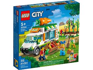 Набір Ameet Verlag Lego City 60345 Овочевий Фургон + Курник 60344 synthetic.ua - Фото 1