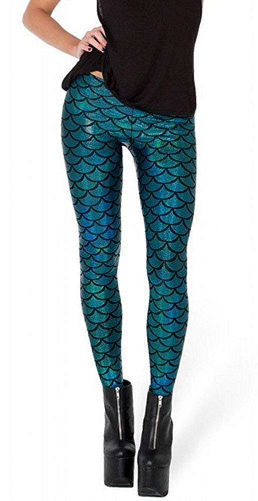 Леггинсы Aventy Эластичные Sexy Mermaid Fish Scale, фото №3