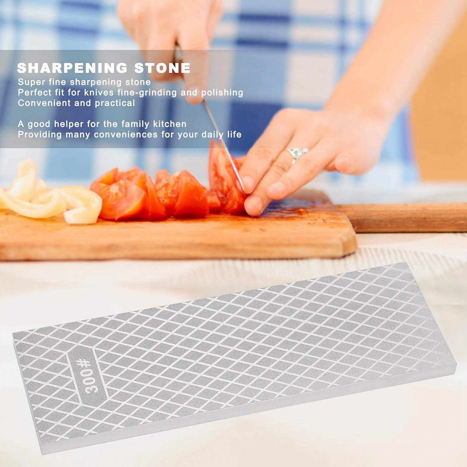 Точильний камінь двосторонній 300/1000 грит для заточування та полірування, фото №7