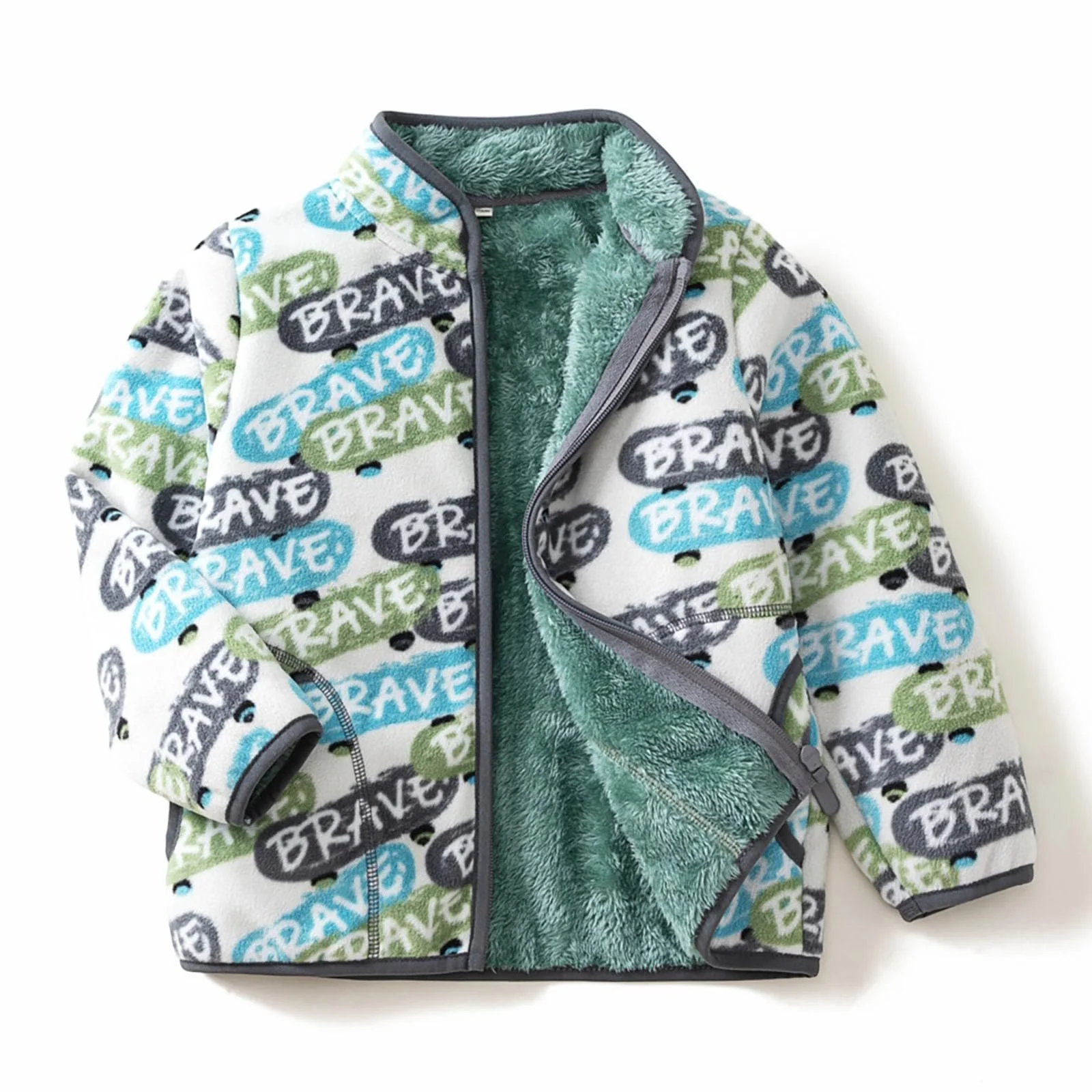 Флісова куртка Generisch Дитяча тепла куртка з принтом, фото №1