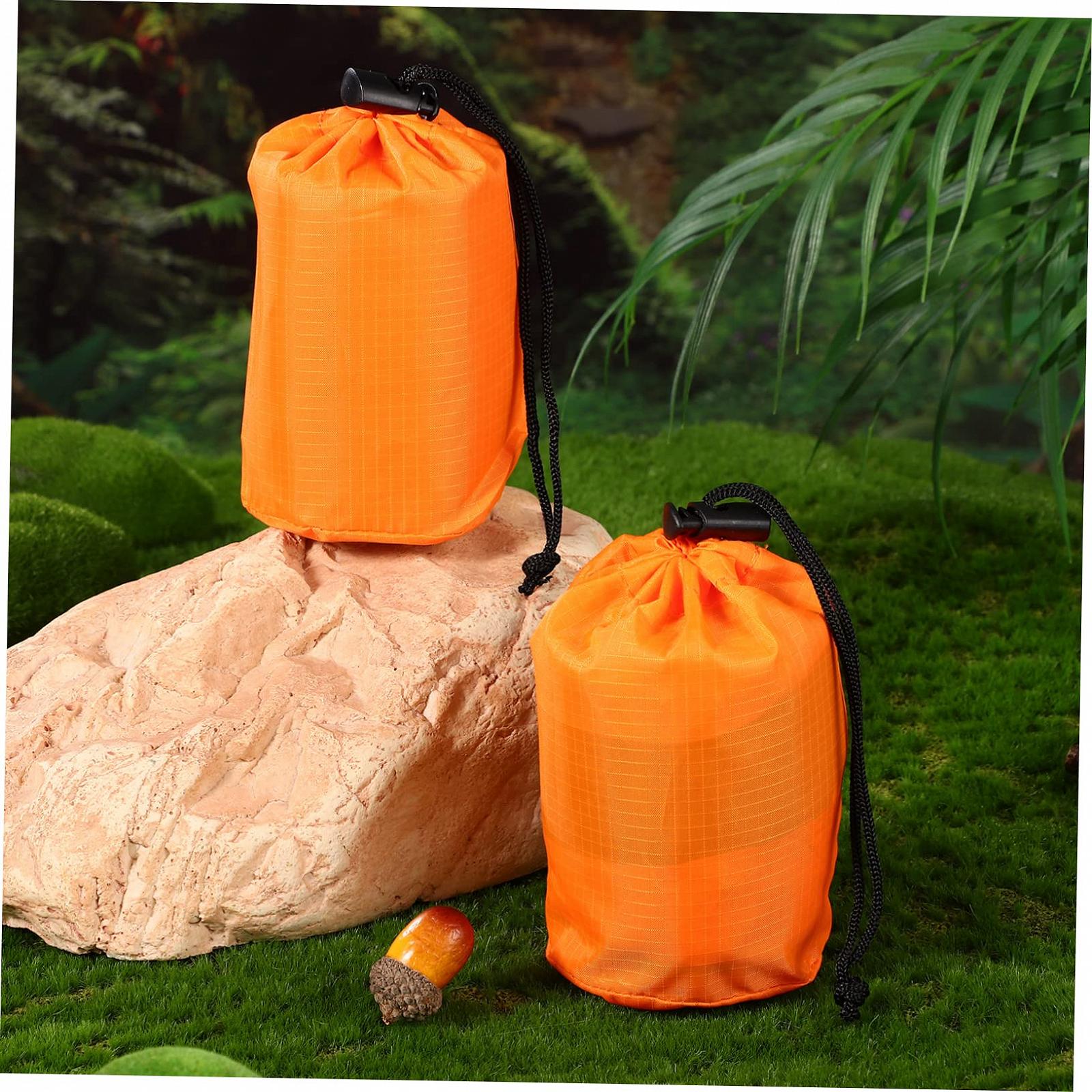 Мішок KOMBIUDA Sleeping Bag для дорослих утеплені ковдри для вулиці рятувальний ковдра стійкий до розривів PE матеріал, фото №4