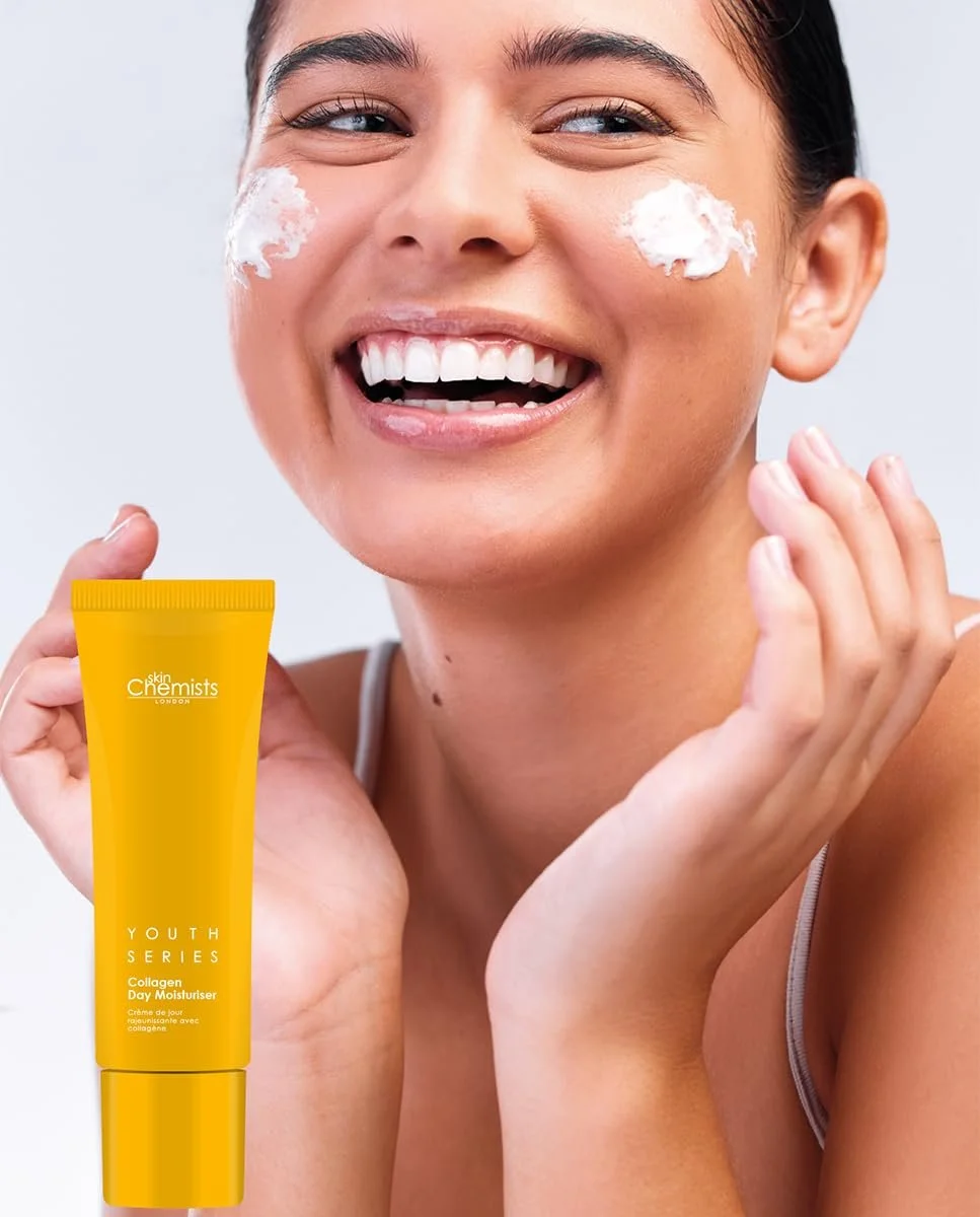 Денний зволожуючий крем для обличчя Skin Chemists Collagen антивіковий 50 мл, фото №4 Денний зволожуючий крем для обличчя Skin Chemists Collagen антивіковий 50 мл, фото №4