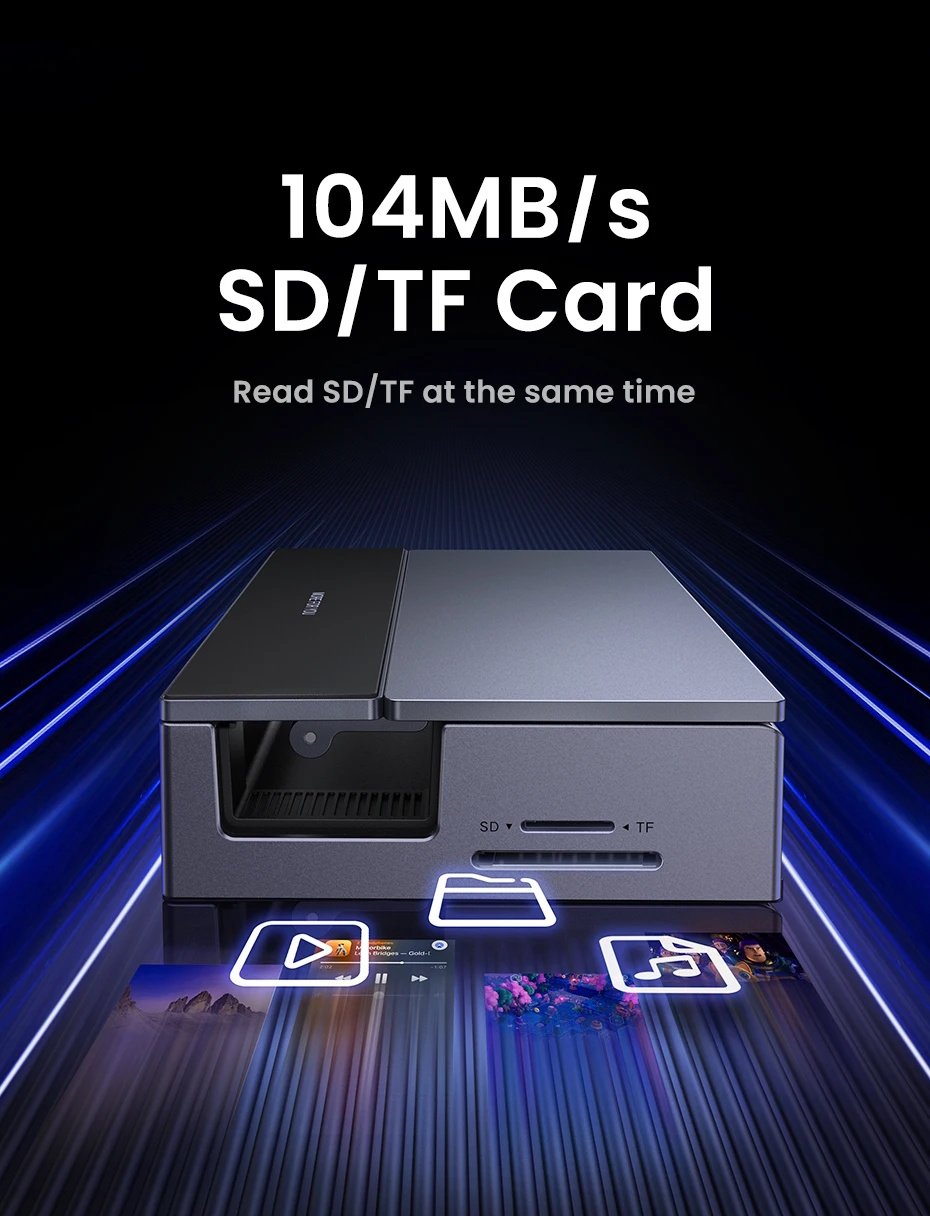 Док-станція Ugreen 9в1 CM800 HDMI 100W Steam Deck, ROG Ally, Nintendo, X Legion, фото №12 Док-станція Ugreen 9в1 CM800 HDMI 100W Steam Deck, ROG Ally, Nintendo, X Legion, фото №12