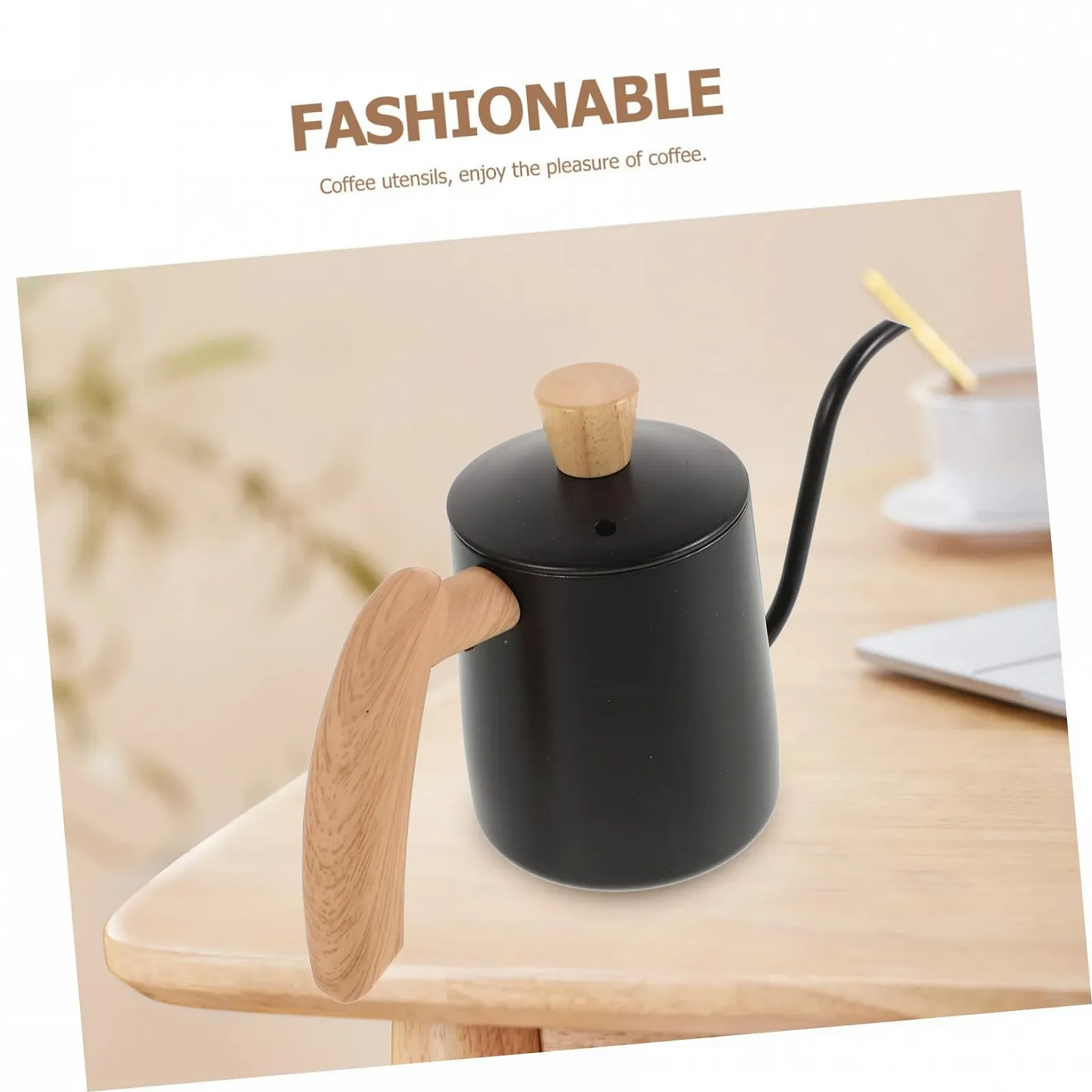 Кавник VALICLUD з нержавіючої сталі з вузьким носиком, фото №3