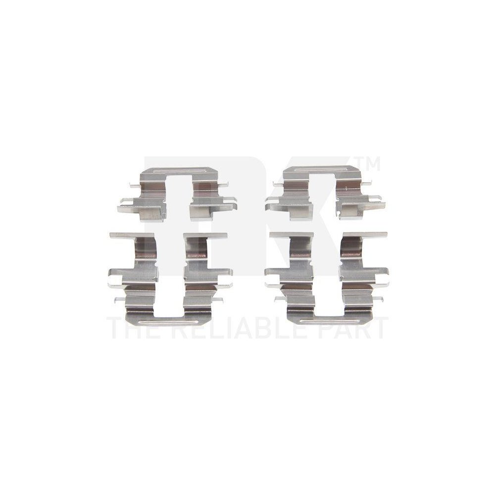 Комплект аксессуаров, тормозные колодки NK 79441753 задний мост, фото №1