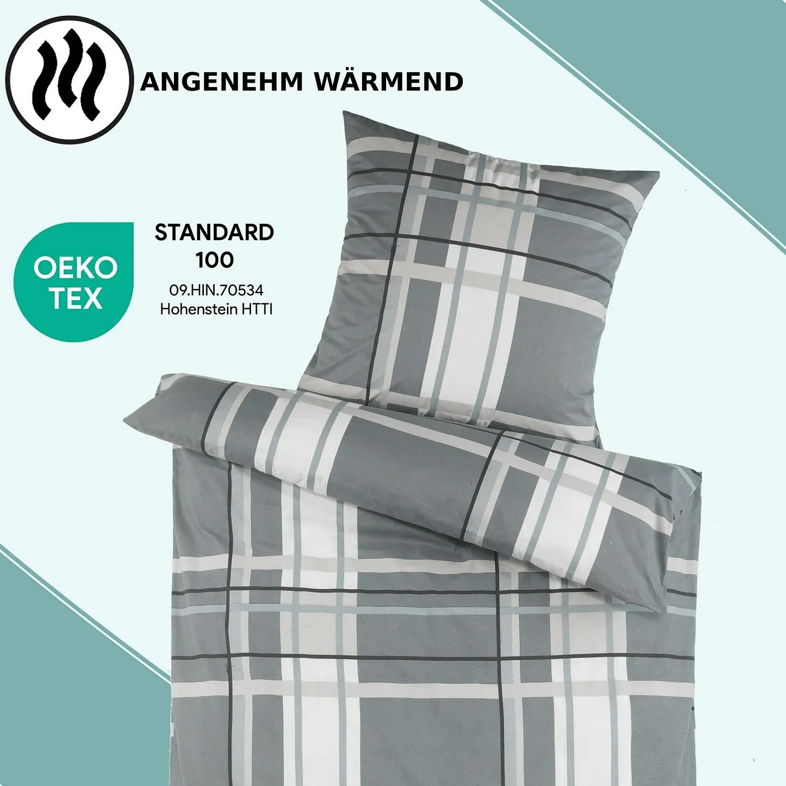 Постільна білизна Бавовна Фланель MALIKA Design 5, 135 x 200 см + 80 x 80 см, фото №3