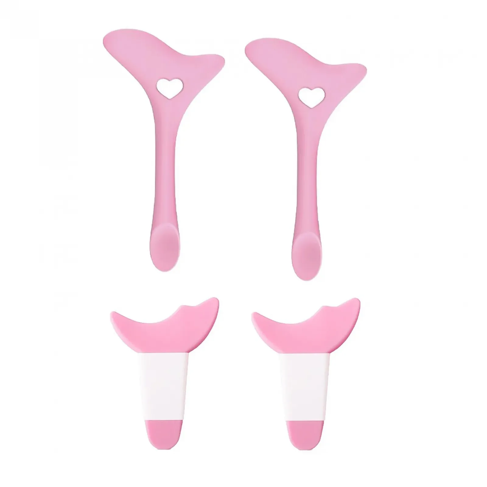 Набір Eyeliner Stencils Силіконовий Рожевий, фото №1