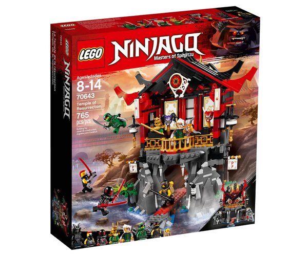 Конструктор LEGO NINJAGO Храм воскресения 70643, фото №1