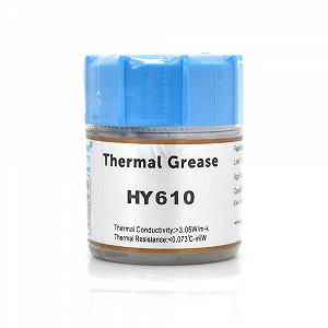 Паста термопровідна HY-610 15g банку Gold 3,05W / m-K 0.073  C-in² W 30 280 В'язкість 1K cPs OEM Q40 - Фото 1