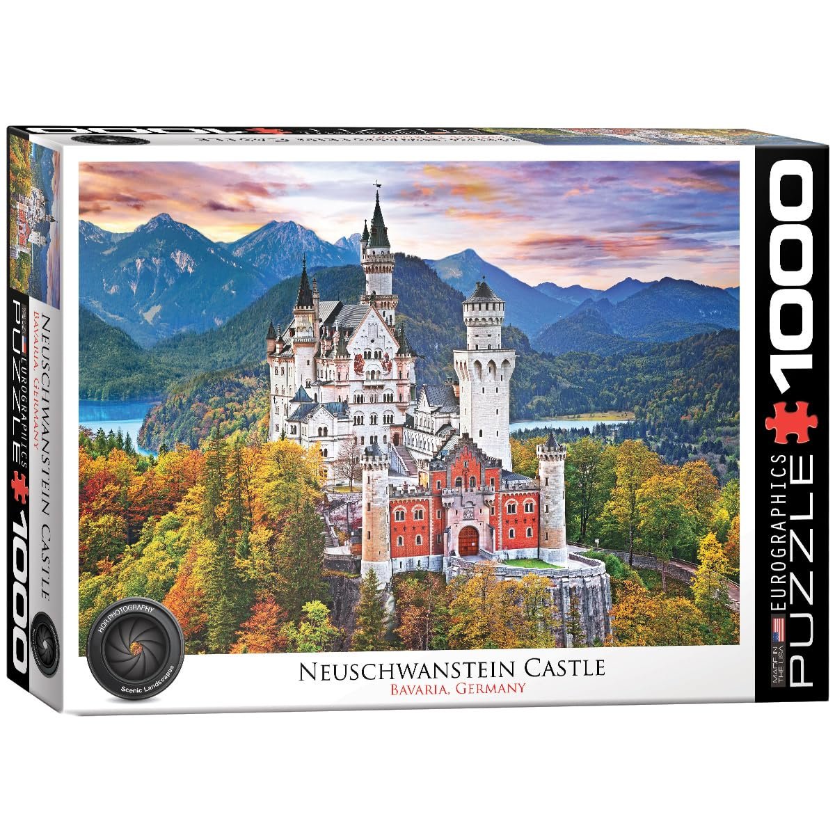 Пазл Eurographics 6000-0946 Neuschwanstein 1000 деталей, фото №1
