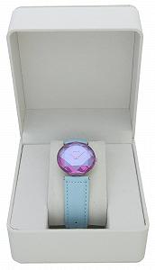 Женские часы JOWISSA Cubic Zirconia, кожаный ремешок, синий synthetic.ua - Фото 1