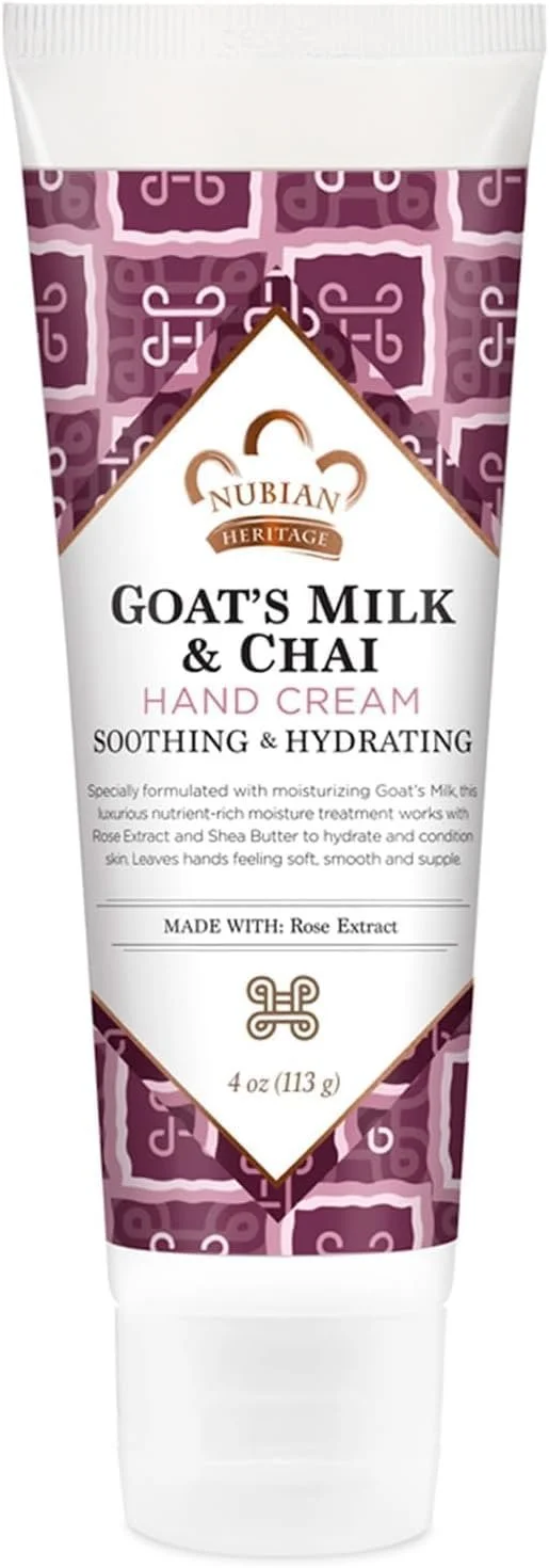 Крем для рук Nubian Heritage Козье Молоко и Чай 118 мл, фото №3