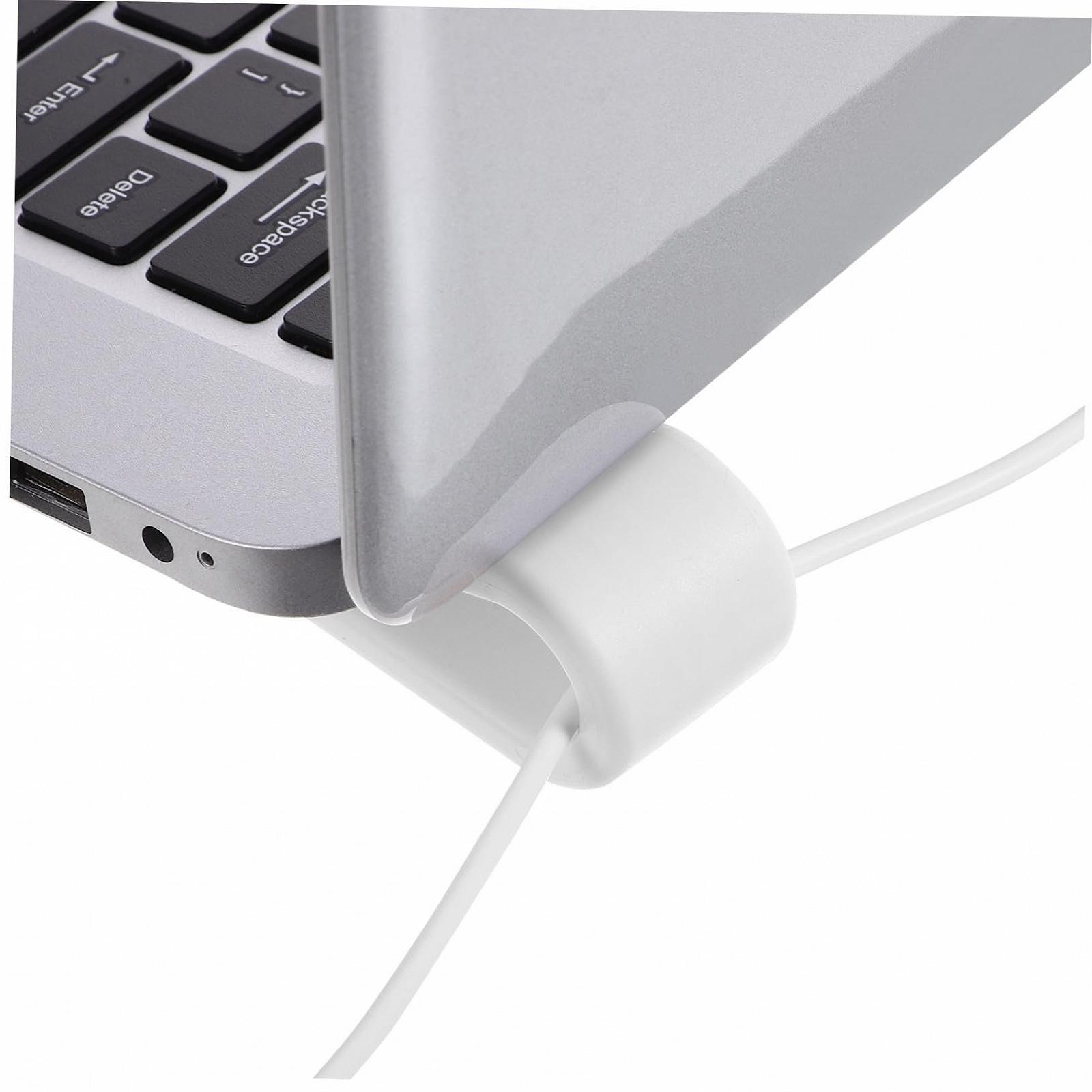 Підставка для ноутбука Gatuida (4 шт.) Пластикова з організацією кабелів Нековзна Ергономічний нахил для охолодження та комфортного набору тексту для ноутбука, фото №9