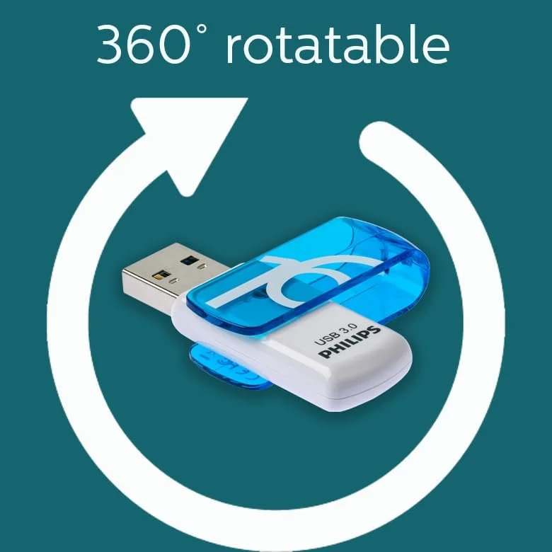 USB Flash Drive Philips Vivid fm16fd00b/00 16 GB USB 2.0 16 MB/s Black Silver, фото №6 USB Flash Drive Philips Vivid fm16fd00b/00 16 GB USB 2.0 16 MB/s Black Silver, фото №6