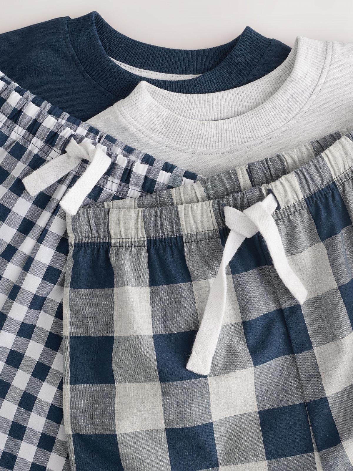 Комплект піжам NEXT 2 шт. з короткими рукавами та довгими штанами, фото №5