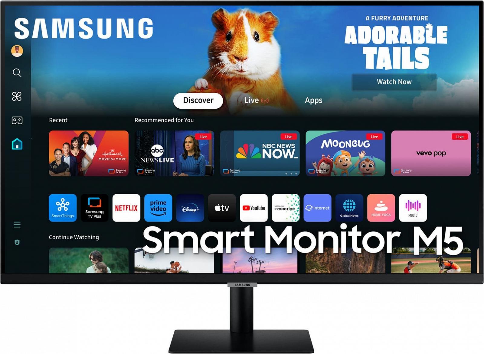 Монітор 32" Samsung SMART M5 M50D Full HD VA 60 Гц, фото №1