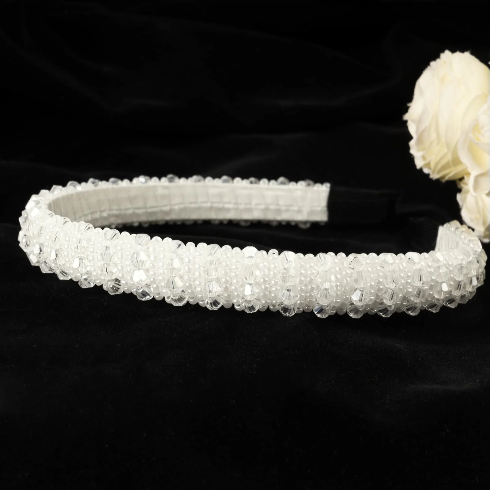 Обруч для волос с 3 стразами Dirndl, фото №4