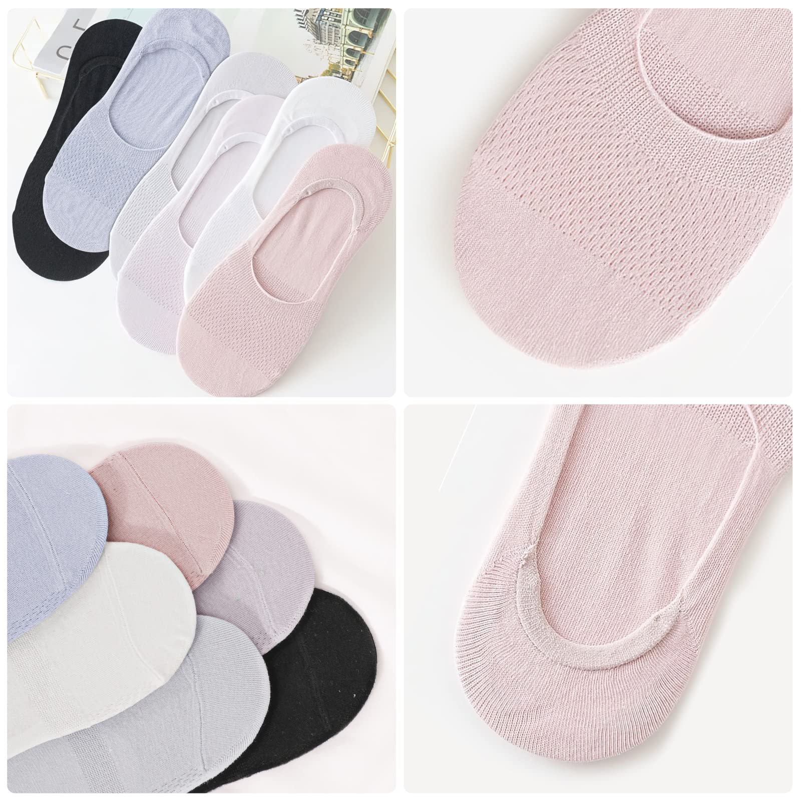 Носки TAGVO Invisible, 6 пар, фото №7