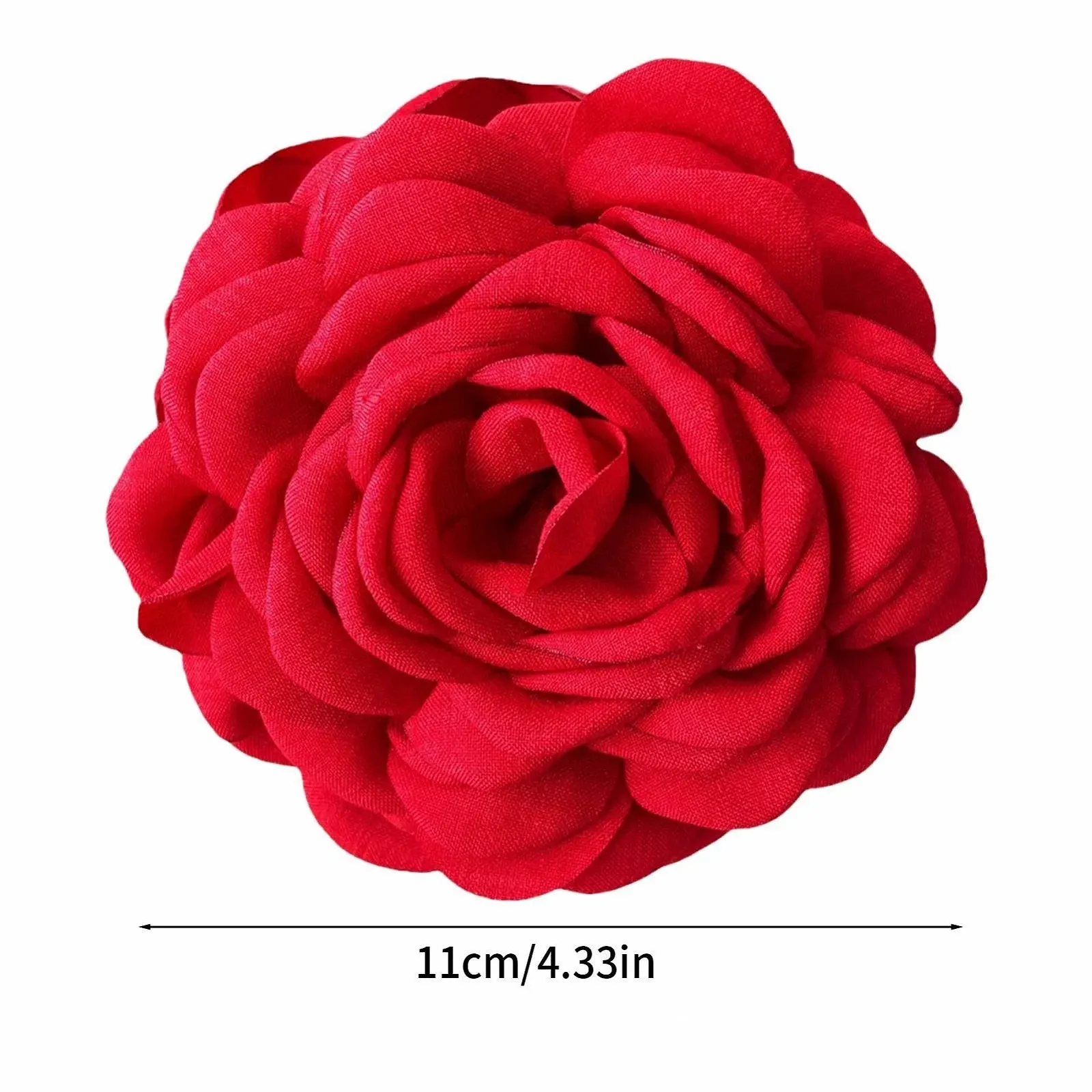 Заколка для волос Клешня Цветок Роза Большая Сильный Захват для Тонких и Густых Волос, фото №5 Заколка для волос Клешня Цветок Роза Большая Сильный Захват для Тонких и Густых Волос, фото №5