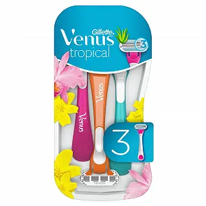 Одноразовая бритва Gillette Venus Tropical 3 шт. - Фото 1