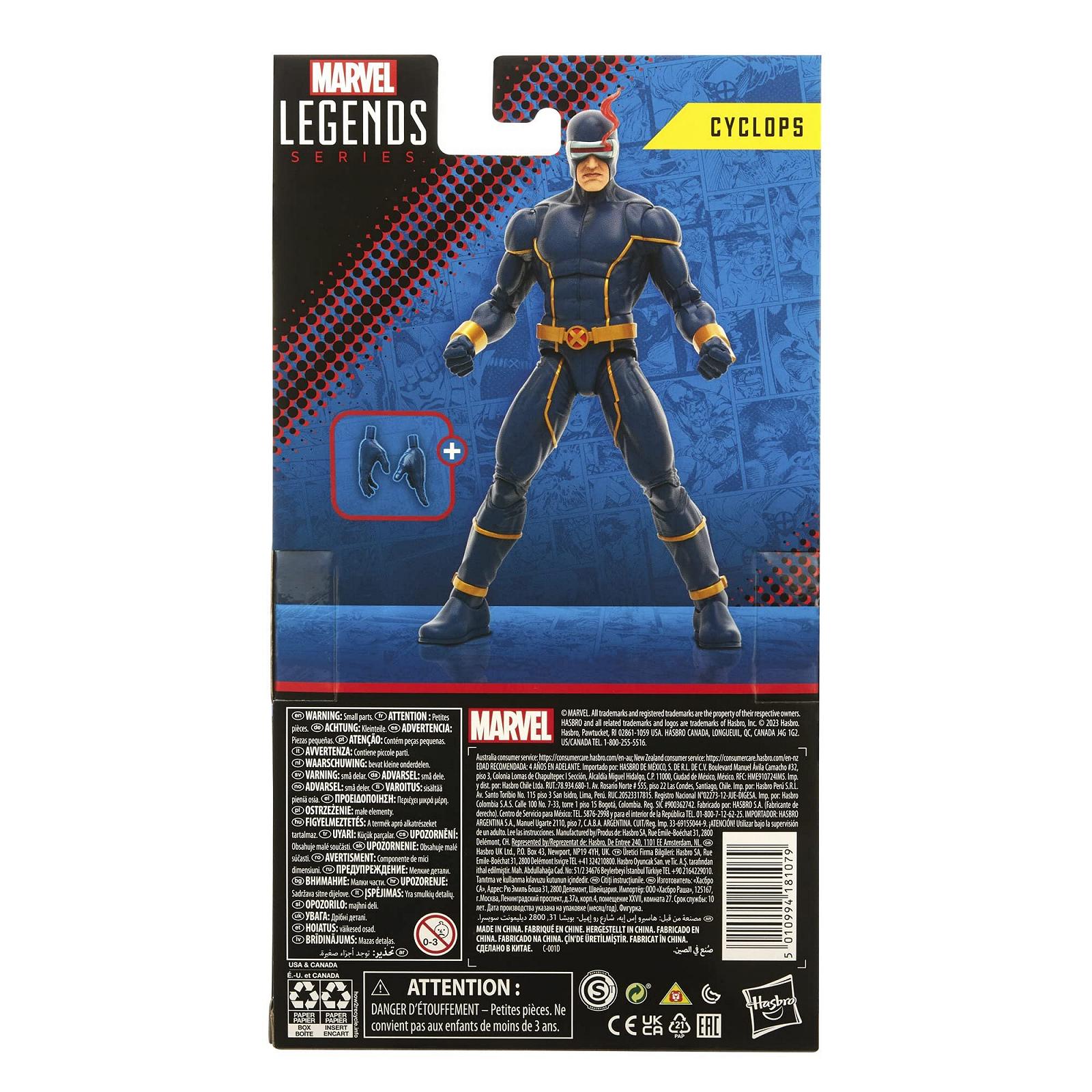 Фігурка Циклоп Marvel Hasbro Legends Series Astonishing X-Men Legends 15 см, фото №3